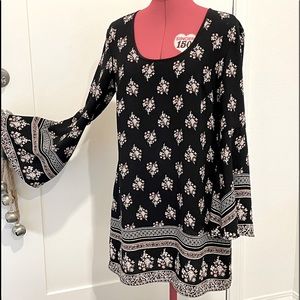 Black Boho dress